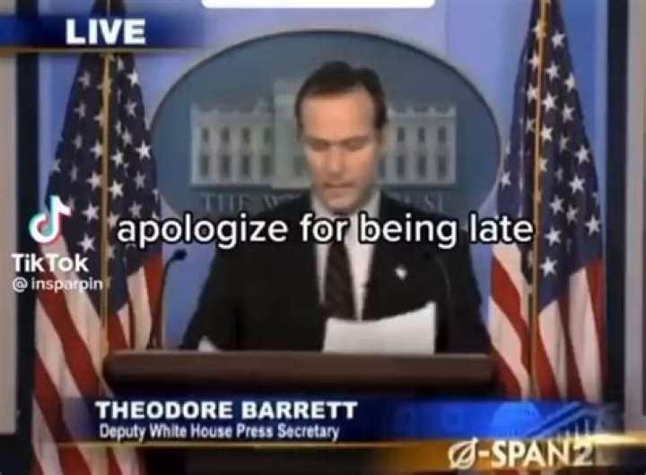 Ted Barrett Press Secretary